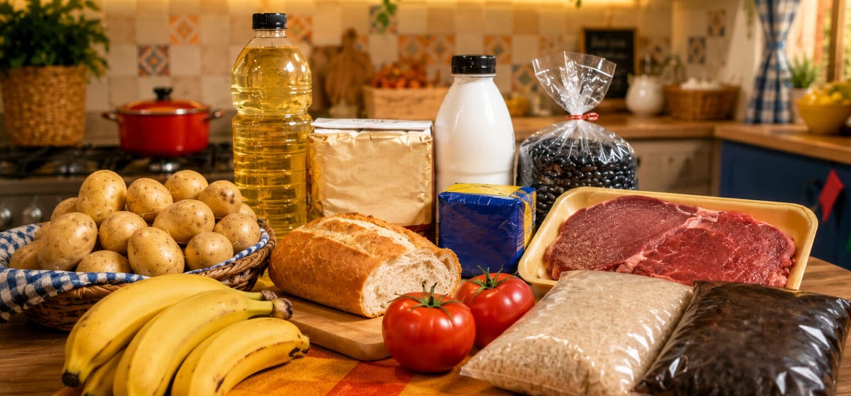 Preço da cesta básica completa quarta semana consecutiva de queda em Cuiabá